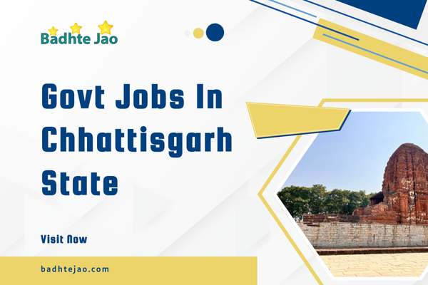 Govt Jobs in Chhattisgarh
