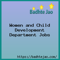 Women and Child Development Department